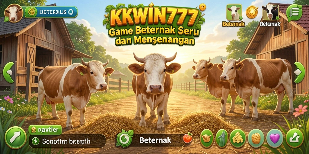Tampilan antarmuka BKWIN777 yang menarik dan interaktif.